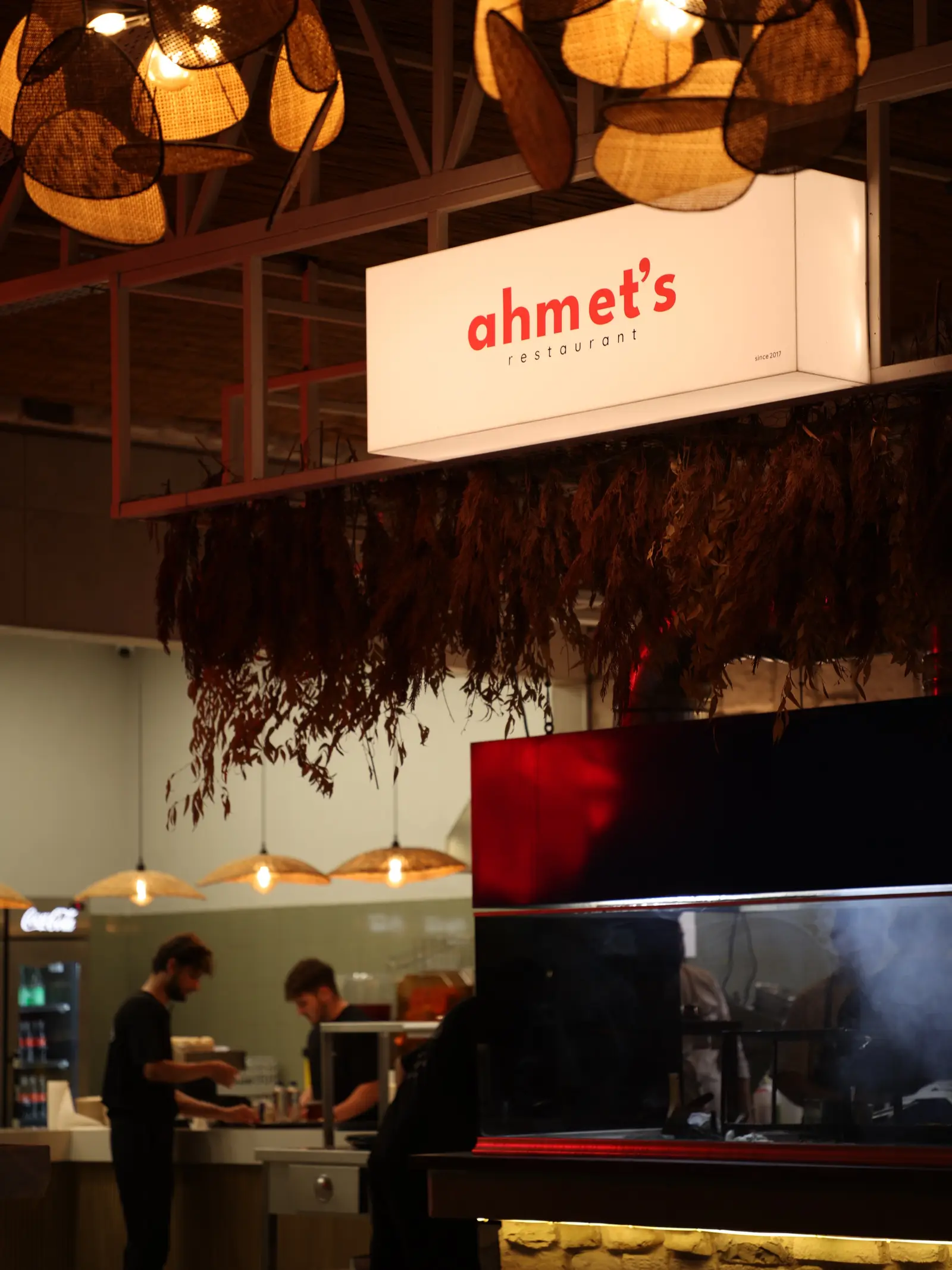 Restaurant’ın açık mutfağı